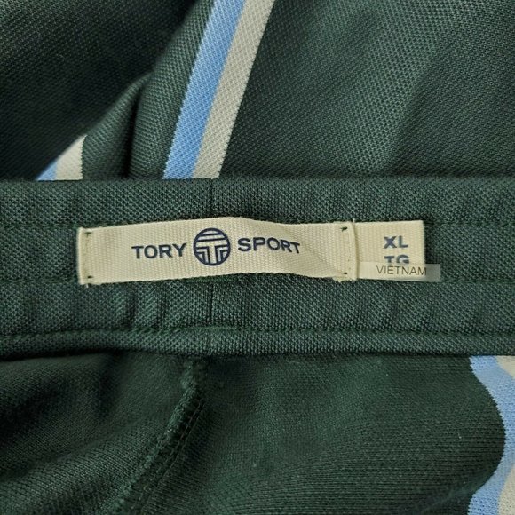 Tory Burch Sports Track Striped Pants XL Womens - Picture 2 of 4